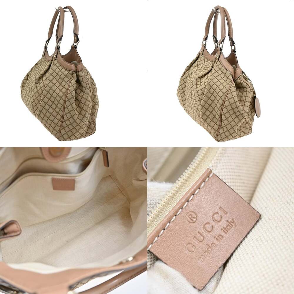 Gucci Diamante Canvas Sukey Tote Brown - Picture 3 of 6